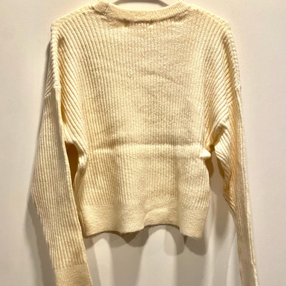 Cream Elodie Sweater - Size Medium - Picture 3 of 3